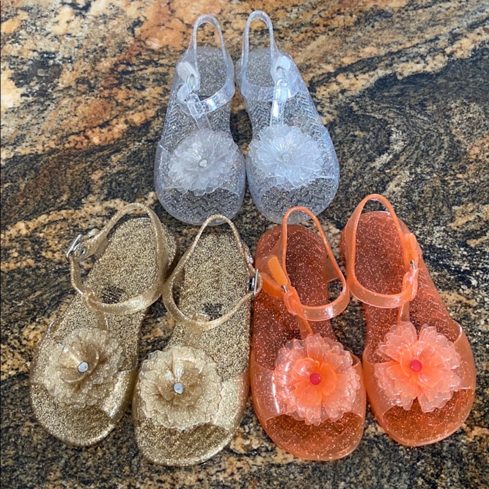Old Navy Jelly Sandals - worn once !
